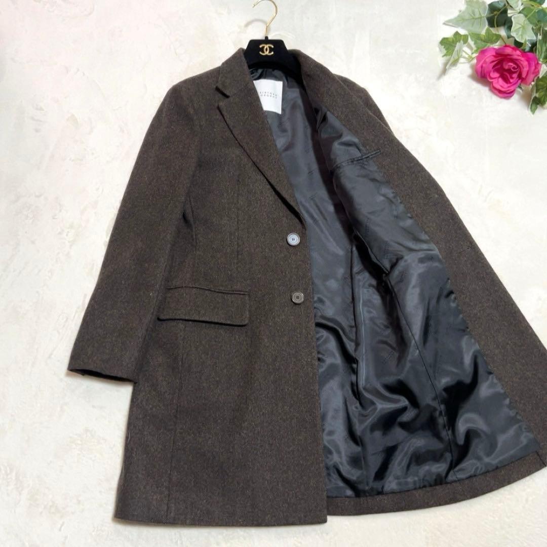 未使用✨　マッキントッシュ　チェスターコート　スタンホープ　ウール　カシミヤ