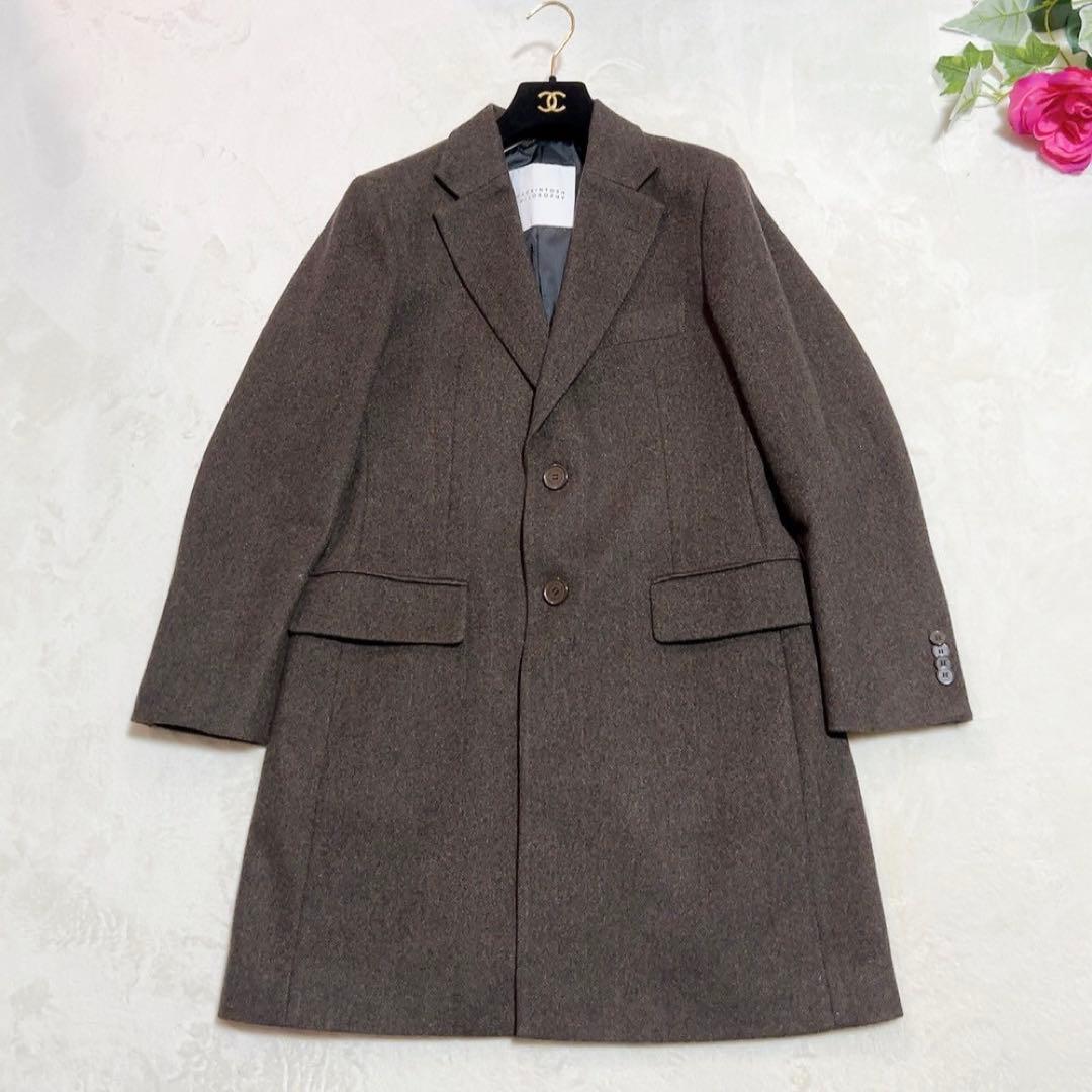 未使用✨　マッキントッシュ　チェスターコート　スタンホープ　ウール　カシミヤ