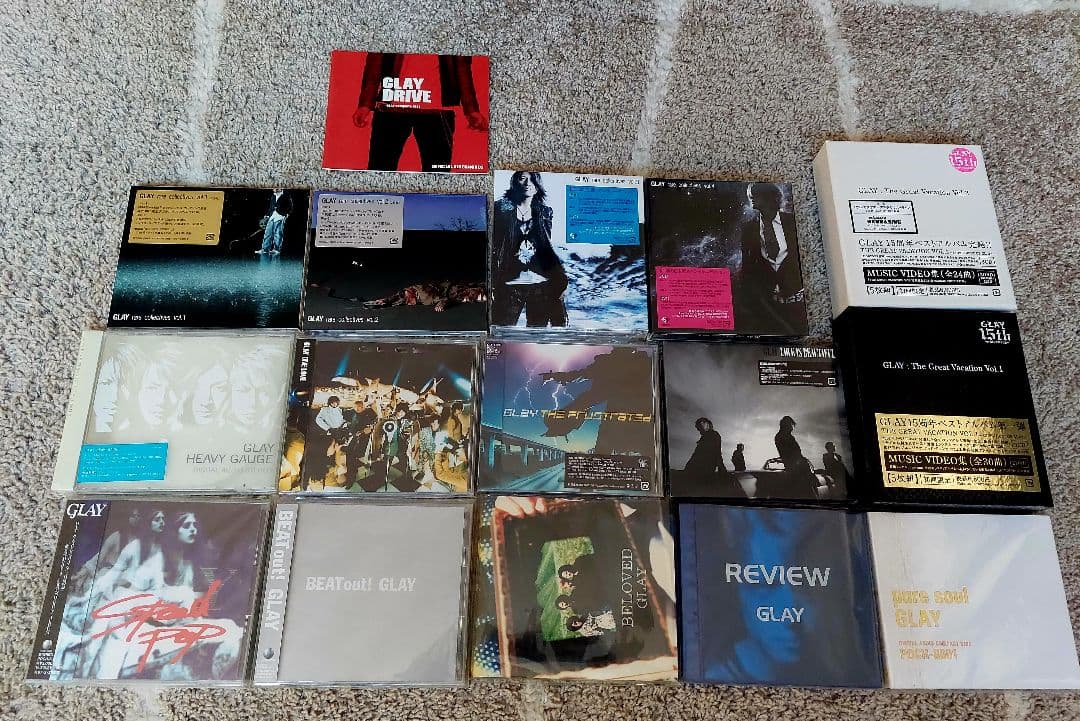 最終価格！15枚セットGLAY CD