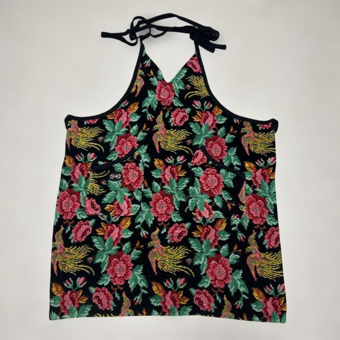 フェイラー　エプロン　フェニックス柄