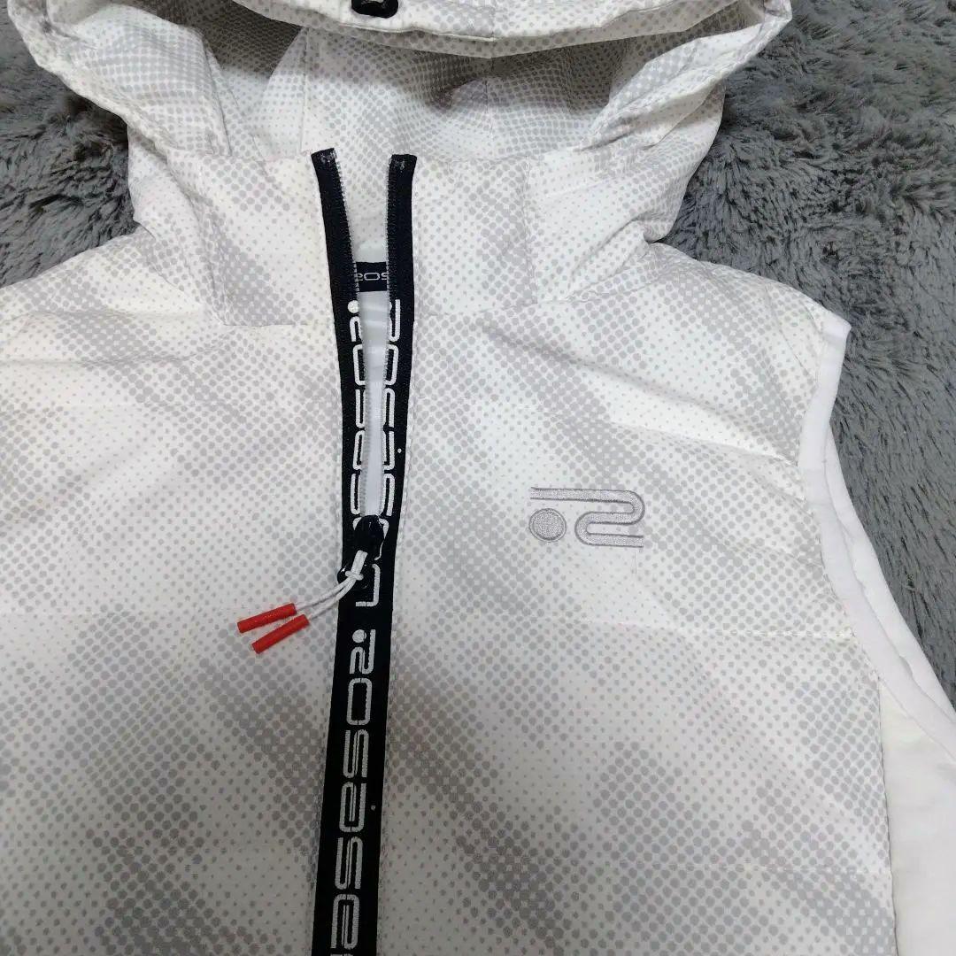 ROSASEN♡中綿♡ロゴライン♡ベスト♡L　ゴルフ/スポーツ