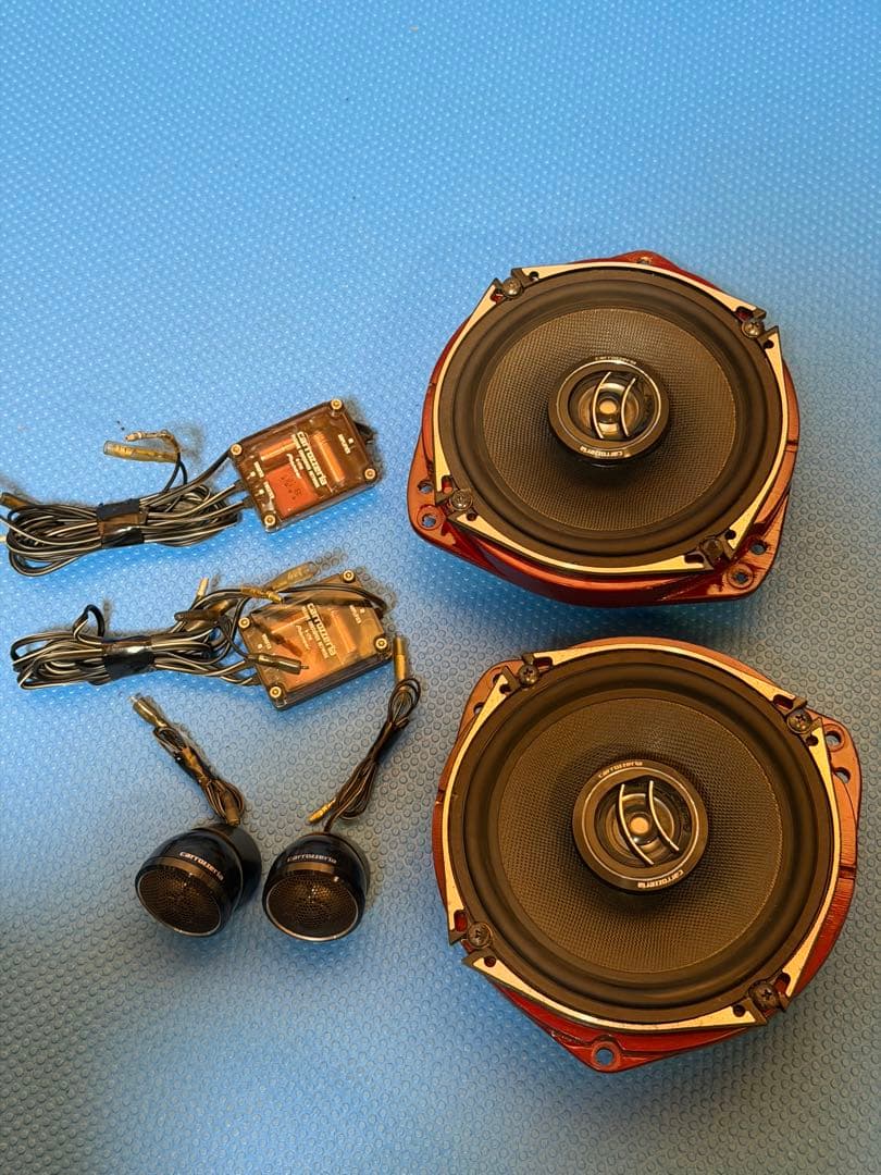 カロッツェリア スピーカー TS-J1710A クロスオーバー、バッフル付き