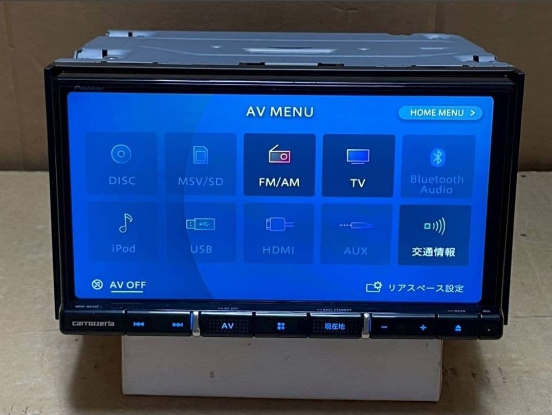 カロッツェリア AVIC-RZ711 ナビゲーション