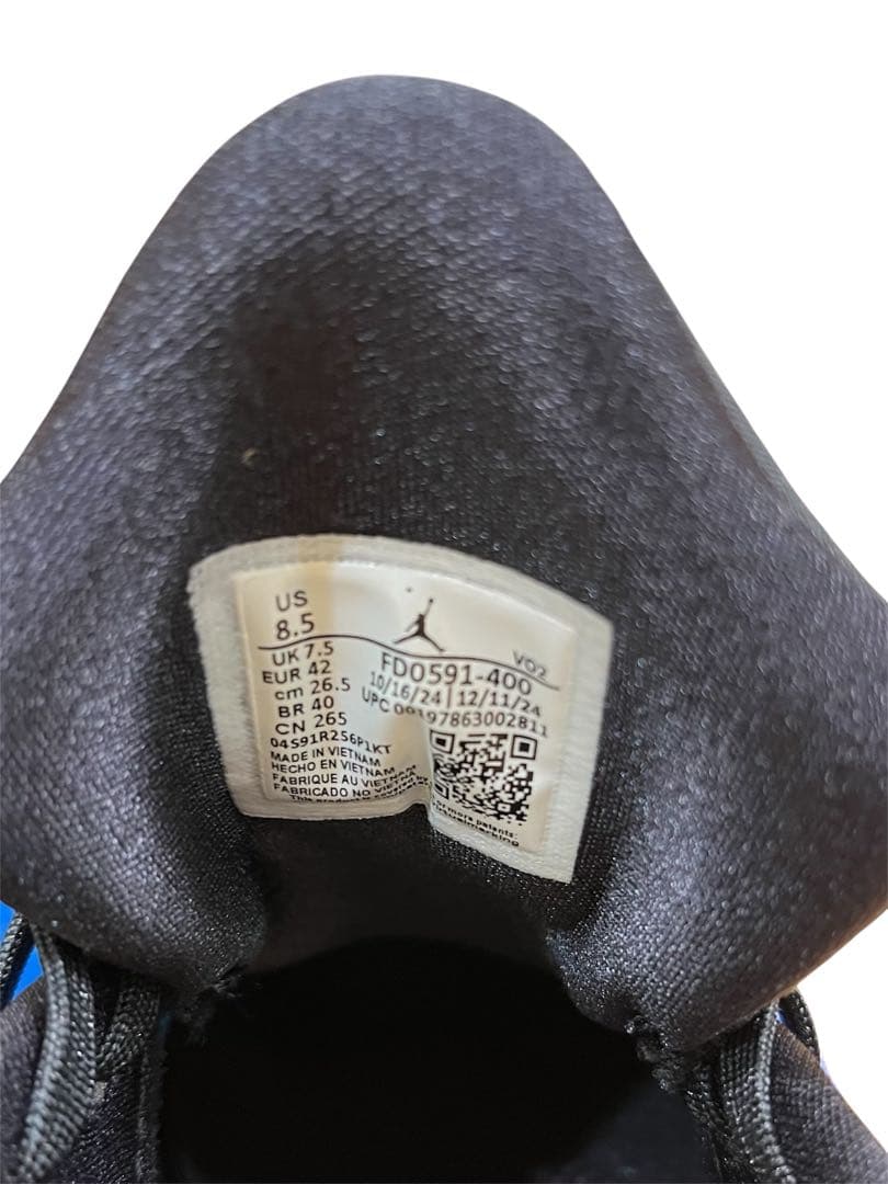 ナイキ　ジョーダン　ザイオン4 新品26.5センチ