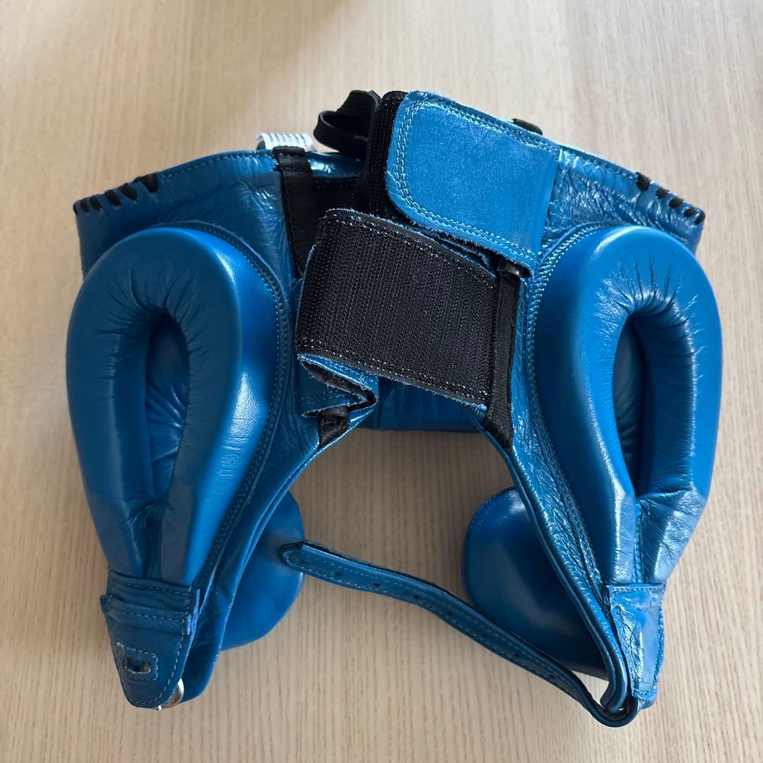 REYES プロフェッショナル ヘッドギア M 青