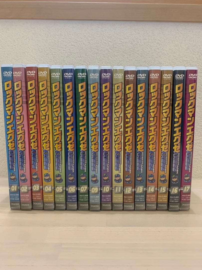 ロックマンエグゼ　アクセス　dvd まとめ売り