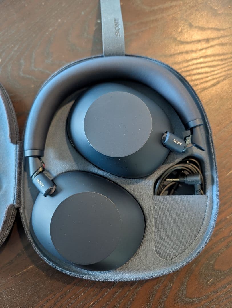 【ほぼ新品】SONY WH1000-XM6 ミッドナイトブルー【NEWカラー】