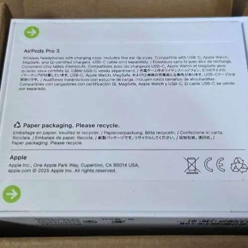 airpods pro 3 新品未開封