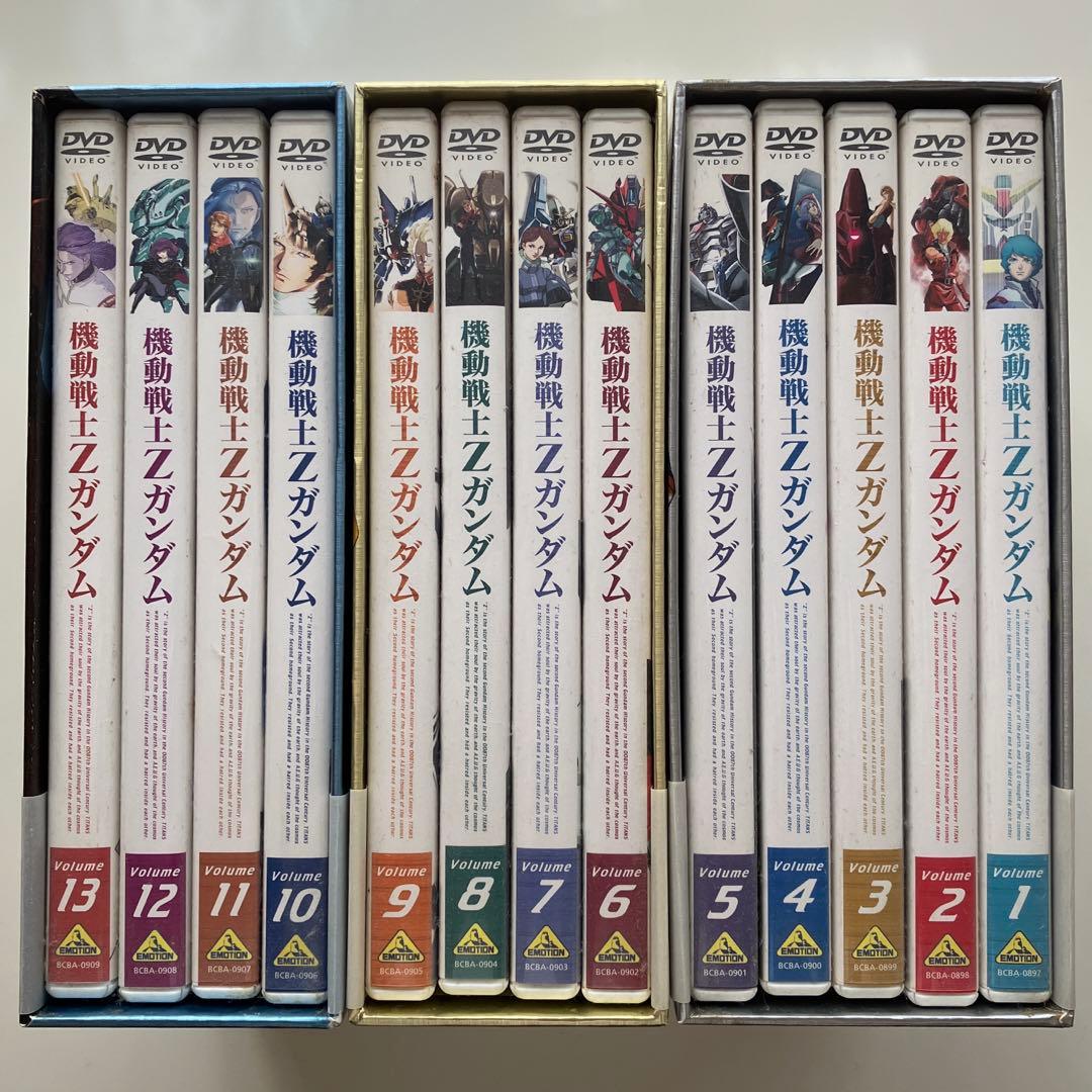 DVD 初回限定　メモリアルボックス版 機動戦士Zガンダム Part-Ⅰ.Ⅱ.Ⅲ