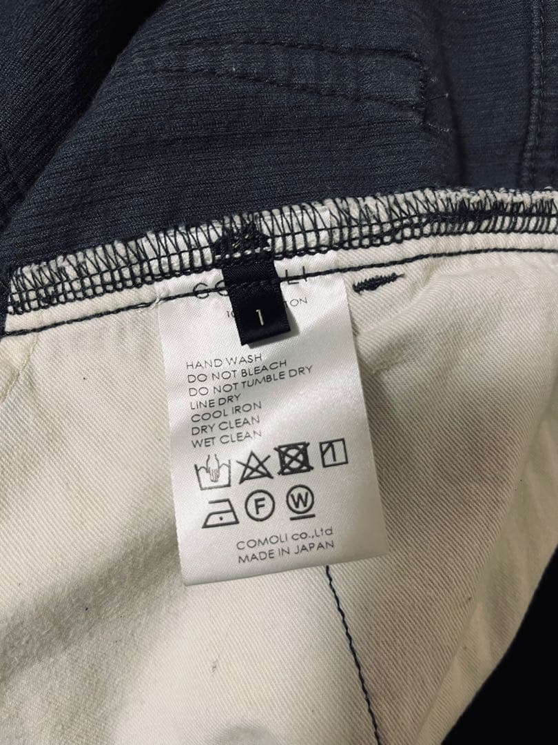 COMOLI コーデュロイ 5P パンツ 1