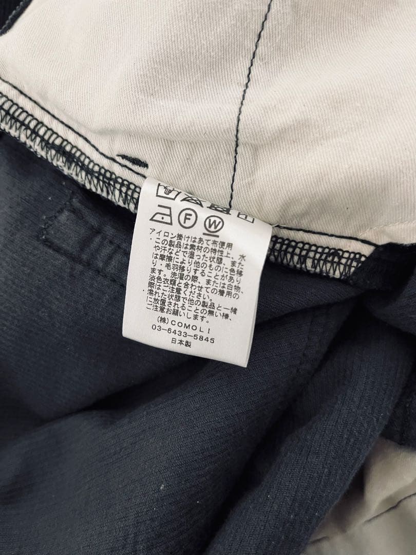 COMOLI コーデュロイ 5P パンツ 1