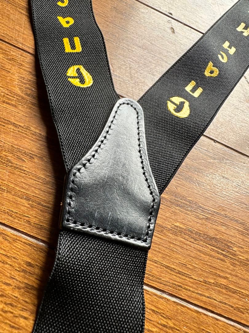 初期 ゴーシャ・ラブチンスキー サスペンダー 黒