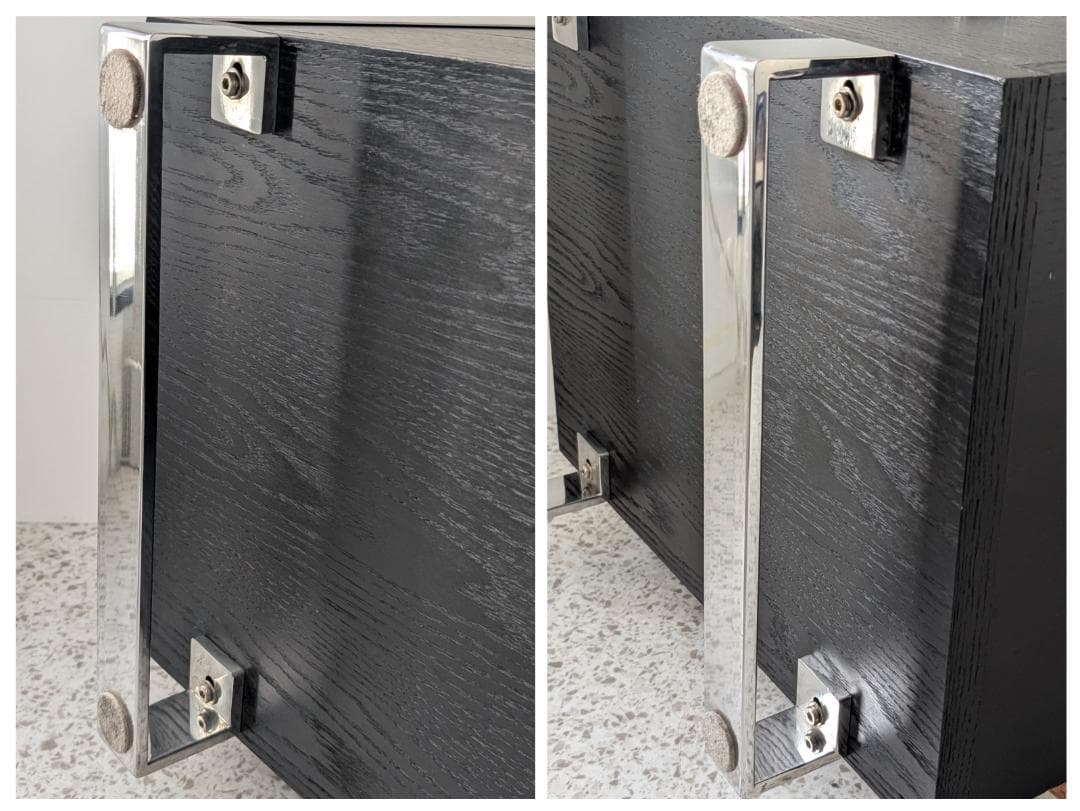 廃盤品 アルモニア メタルハンドル チェスト 引き出し(大) ポストモダン 北欧