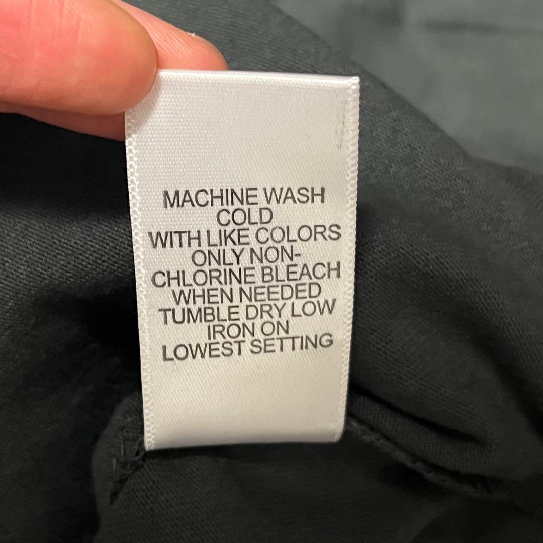 Fog Essentials tシャツ　長袖　ブラック　花卉カットソー　黒　ロゴ