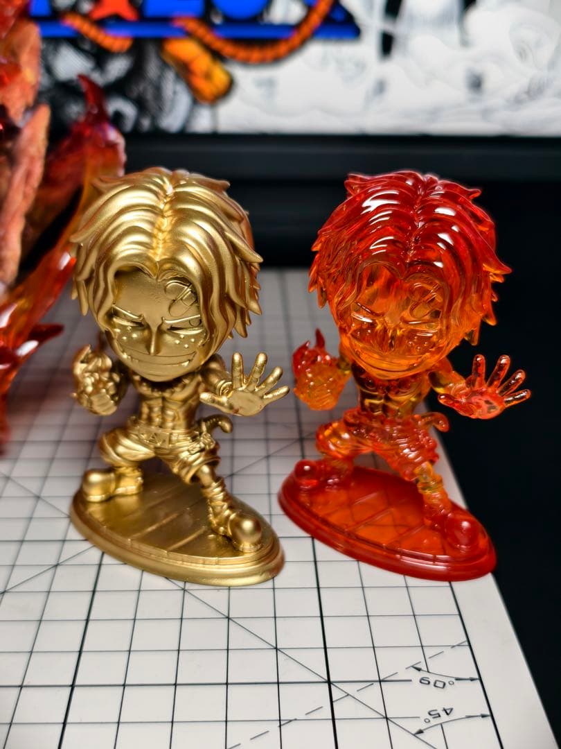 ワンピース エース 回眸 スタチュー 樹脂製 フィギュア 即日発送　実物写真