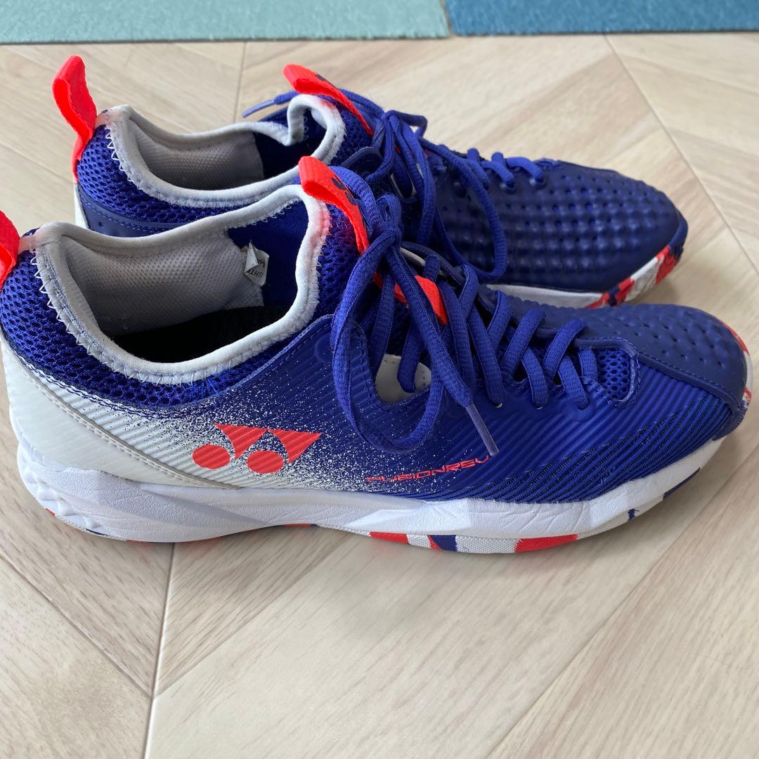 YONEX バドミントン、テニスシューズ ネイビーSHTF4MGC