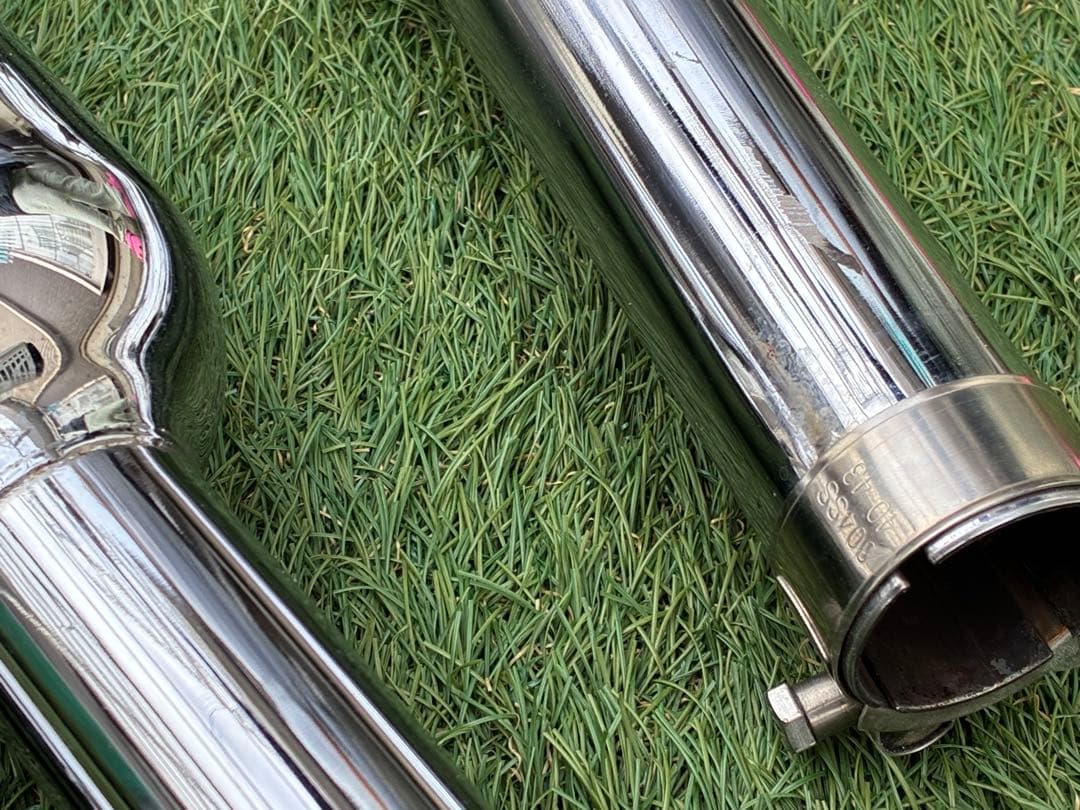 アルw650 ポッシュフルエキw1マフラー　w400