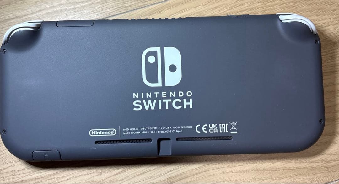 動作確認済/美品】Nintendo Switch Lite グレー　本体