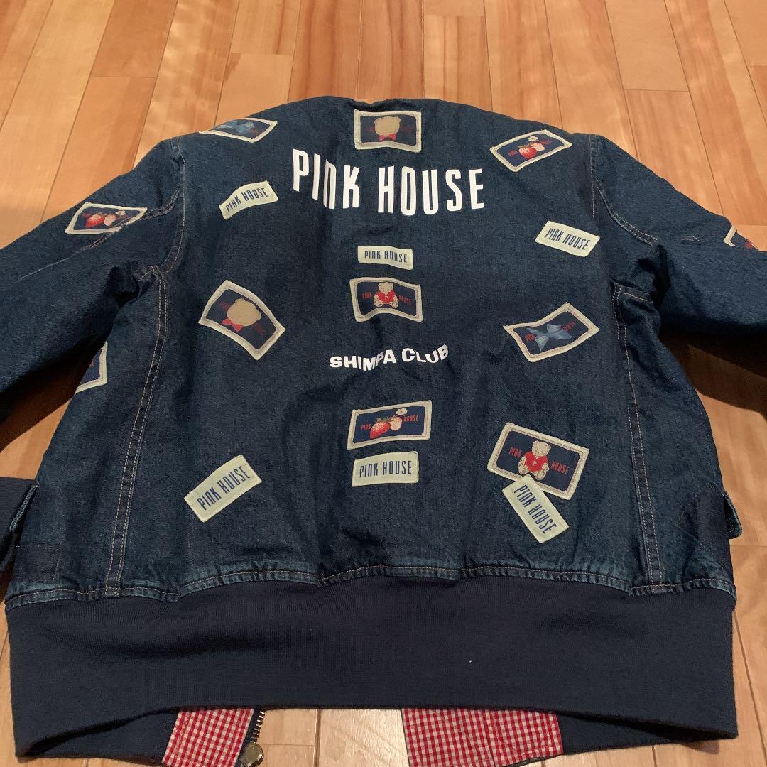 メル13570です。197ピンクハウスデニムジャンバー