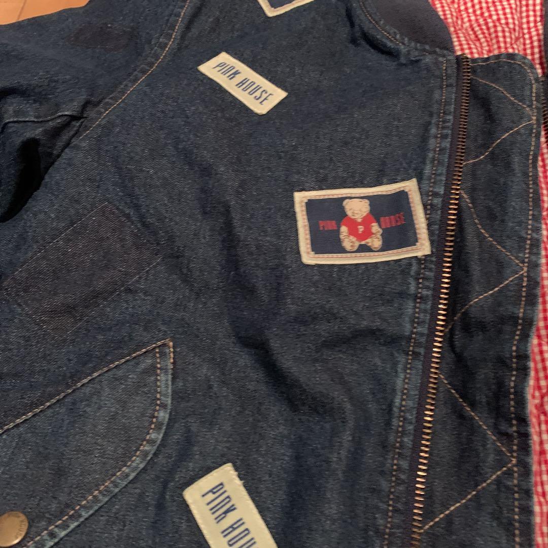 メル13570です。197ピンクハウスデニムジャンバー