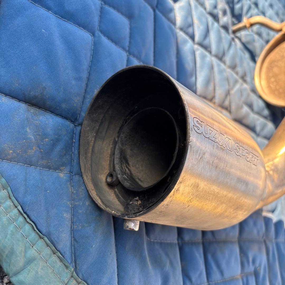 da62エブリイ　SUZUKI SPORT マフラー自作インナーサイレンサー付き