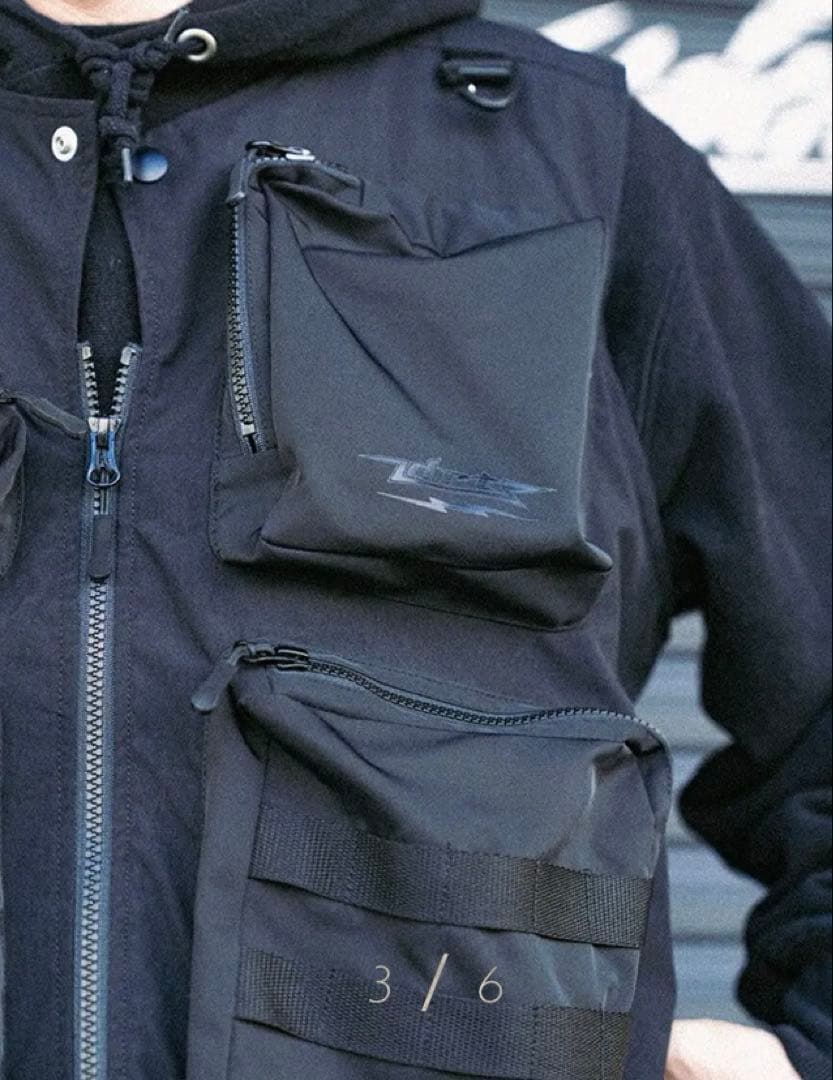 ☆新品☆希少☆DRT×エレクトリック　トロフィーショットベスト　ブラック　M