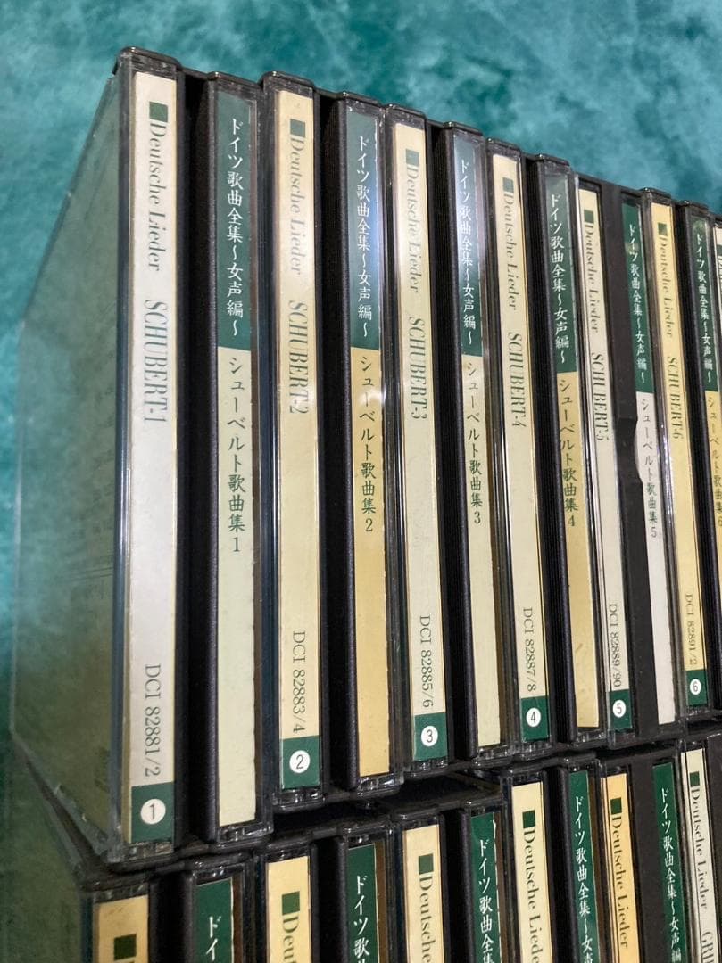 ドイツ歌曲全集 女性編 CD全40枚 シューベルト シューマン モーツァルト 他