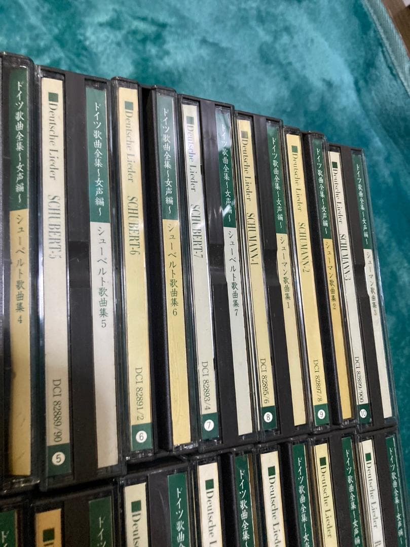 ドイツ歌曲全集 女性編 CD全40枚 シューベルト シューマン モーツァルト 他