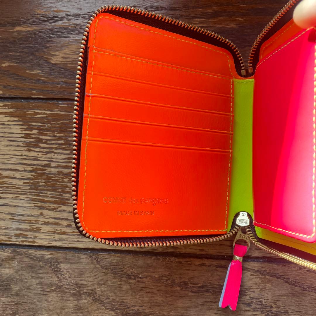 小物 Wallet COMME des GARCONS SUPER FLUO