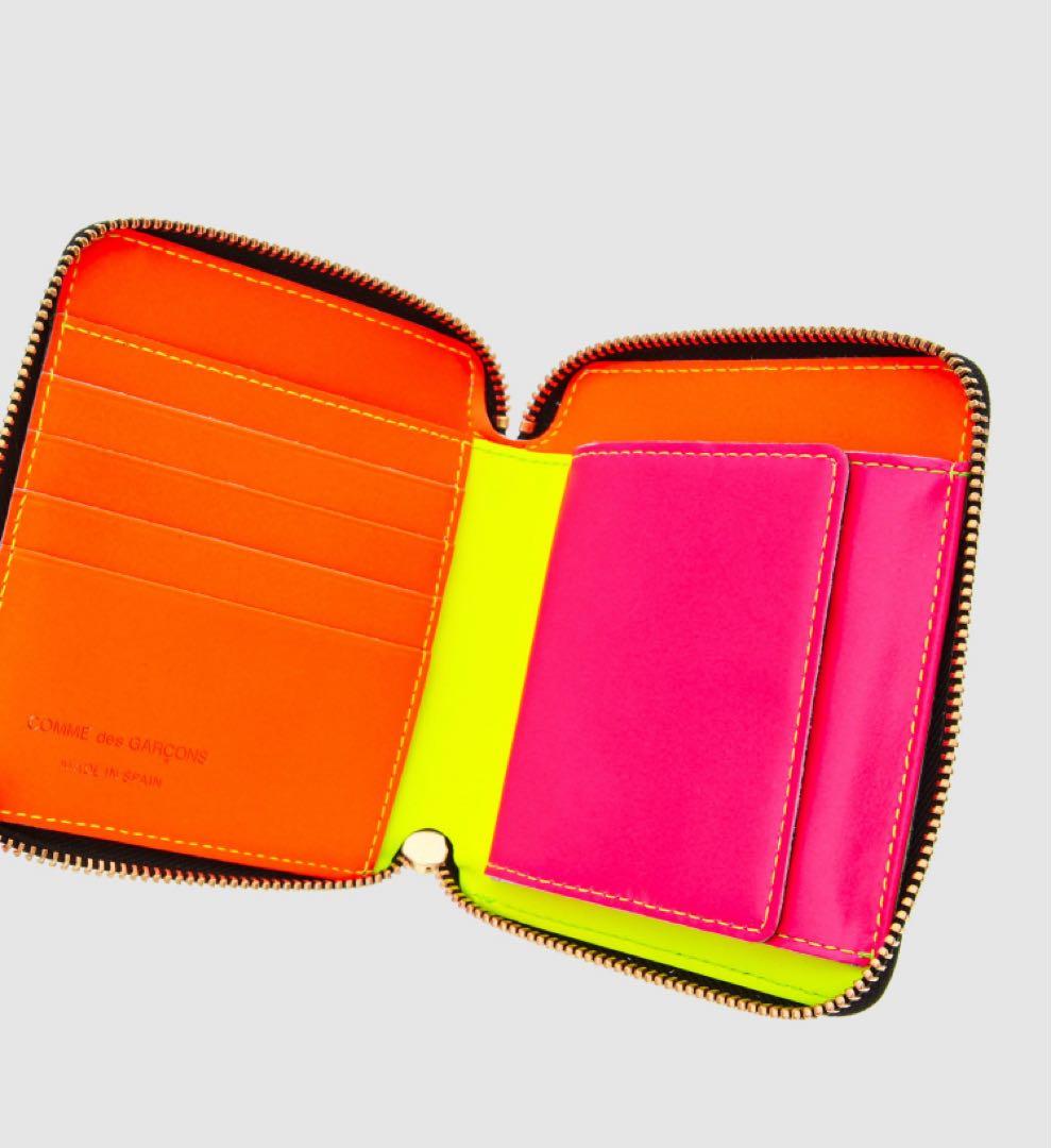 小物 Wallet COMME des GARCONS SUPER FLUO