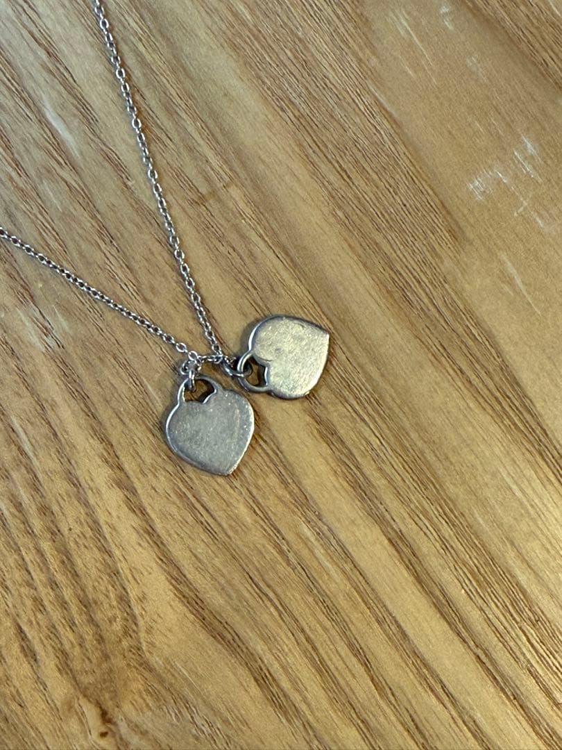 Tiffany & Co. ハートチャームネックレス