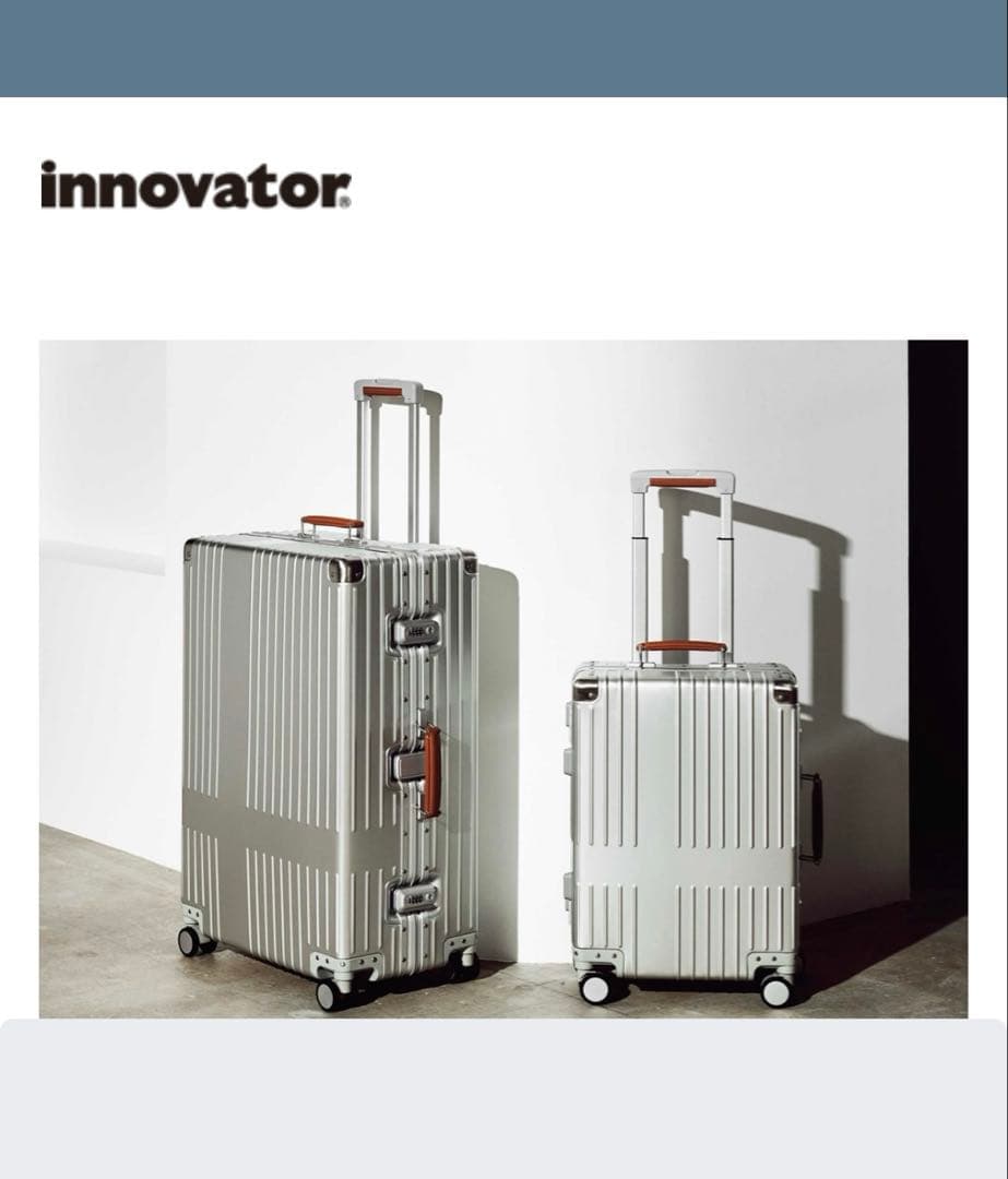 バッグ Innovator INV1811STP Sterling Silver 36L