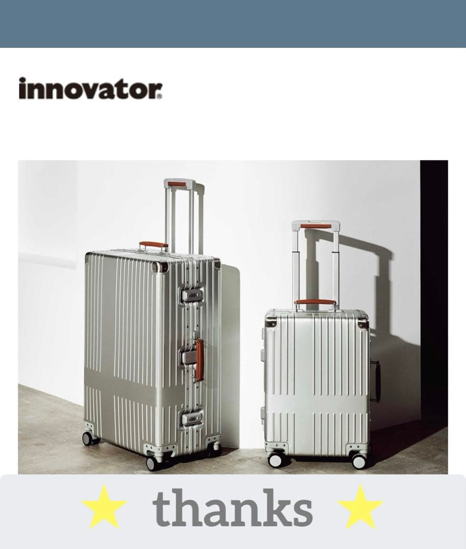 バッグ Innovator INV1811STP Sterling Silver 36L