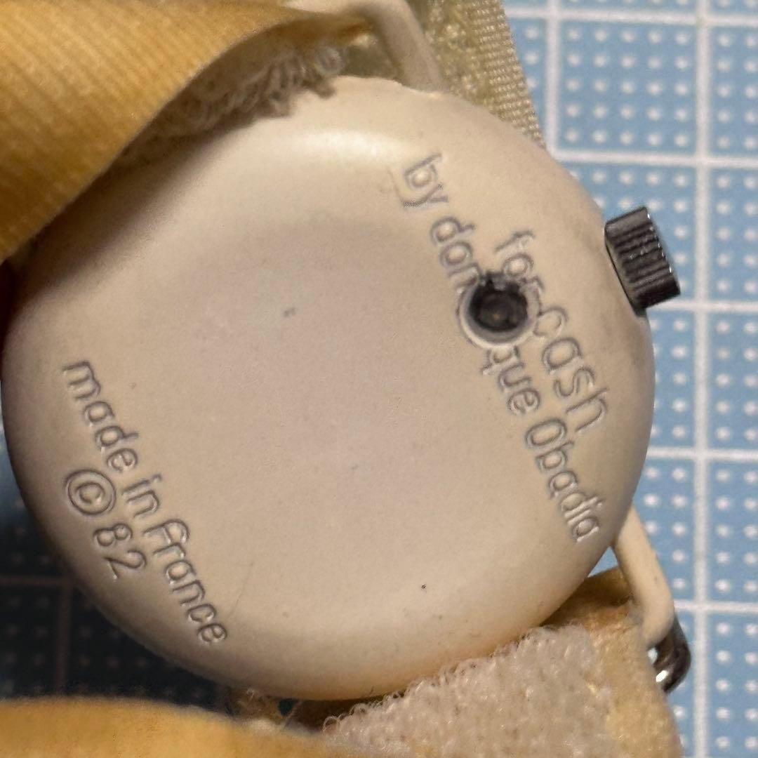 80s 腕時計　フランス製　水着　ドミニク・オバディア RELAX ジャンク品