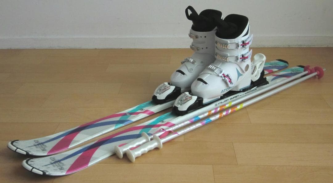 ■■送料無料■ブリザード■子供用スキーセット■120/22-22.5■WAX済■