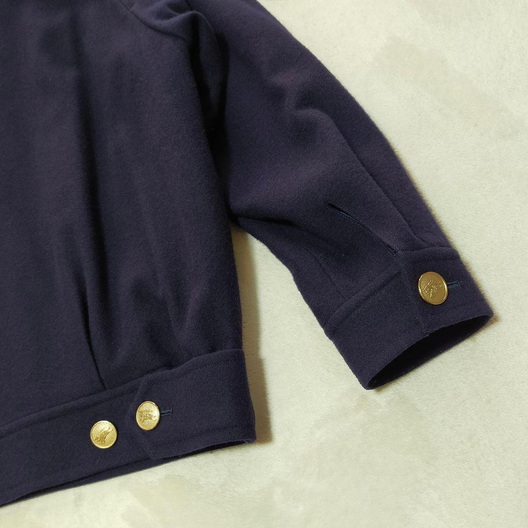 BURBERRYS　ダブル　ショート丈　ウールジャケット　金ボタン