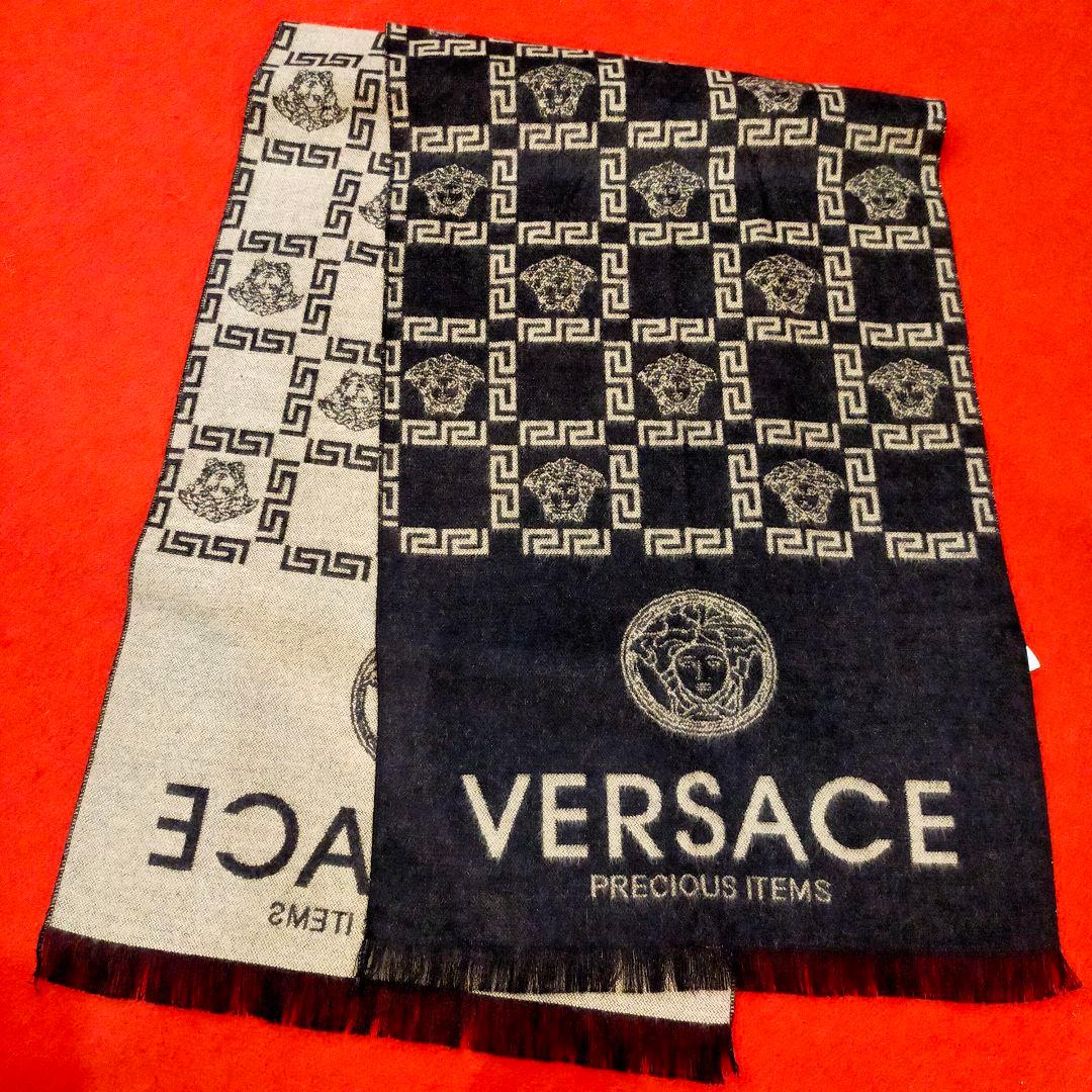 VERSACE ヴェルサーチ メデューサ マフラー ストール メンズ レディース