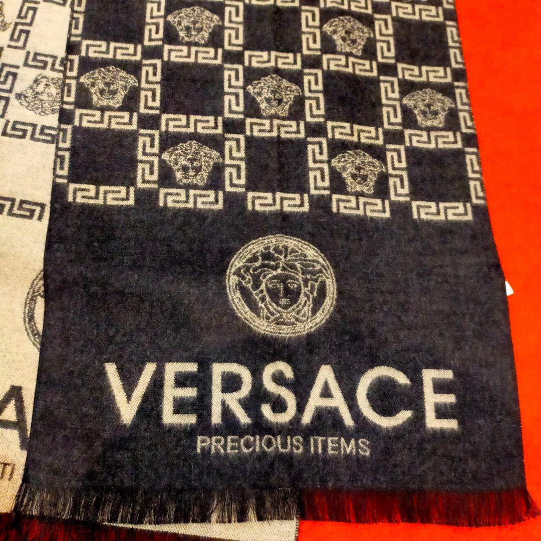 VERSACE ヴェルサーチ メデューサ マフラー ストール メンズ レディース