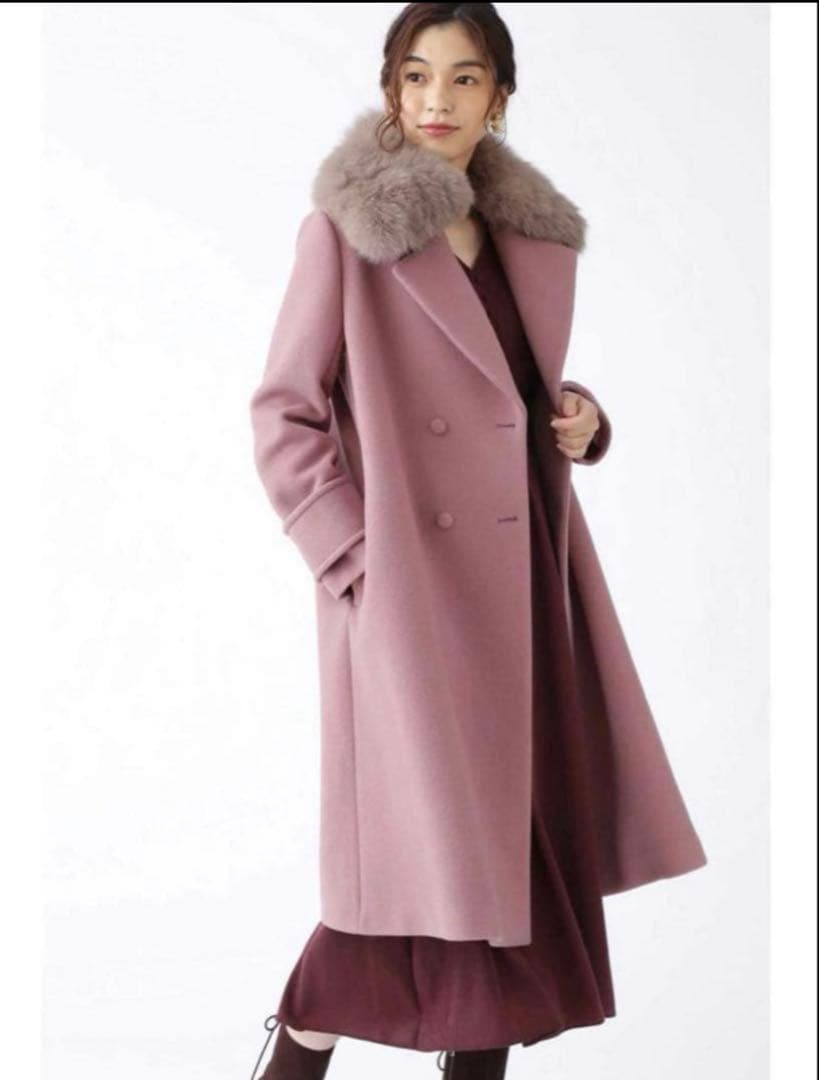 コリーンコート jillstuart ジルスチュアート ウール ファー