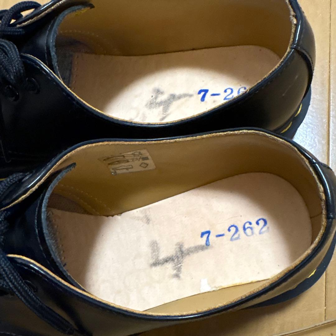 美品　Dr. Martens ブラック レースアップシューズ