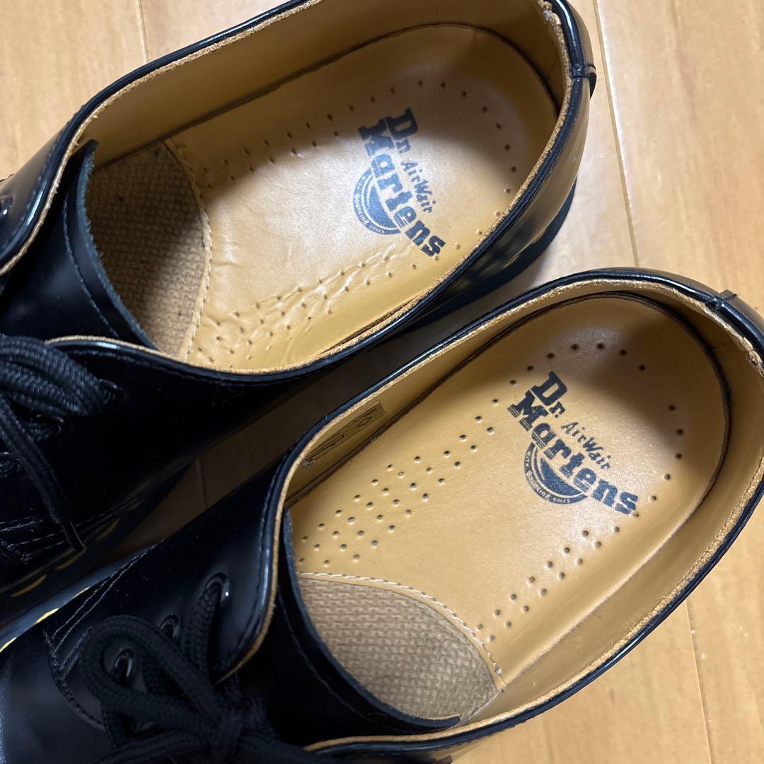 美品　Dr. Martens ブラック レースアップシューズ