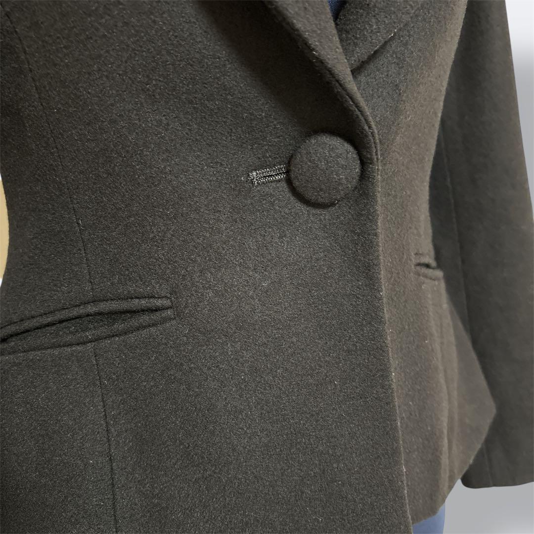 YOKOCHAN ウール　テーラードジャケット　ブラック　ヨーコチャン　38