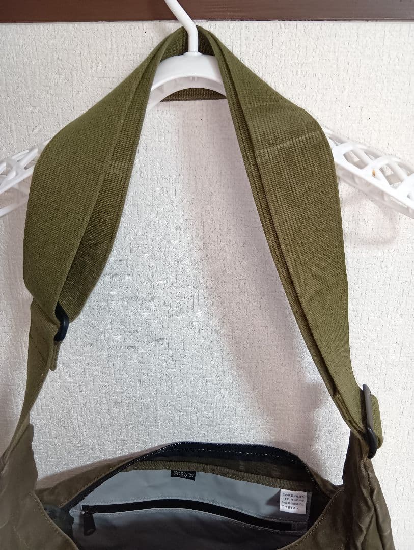 PORTER★BEAT★グリーン☓ブラック★美品良品★クリーニング済み即使用OK