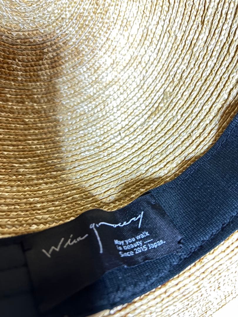 WICAGROCERY ストローハット