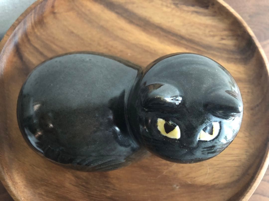 ★入手困難！！★リサラーソンのマイ★ブラック艶ありの可愛い子です！！★