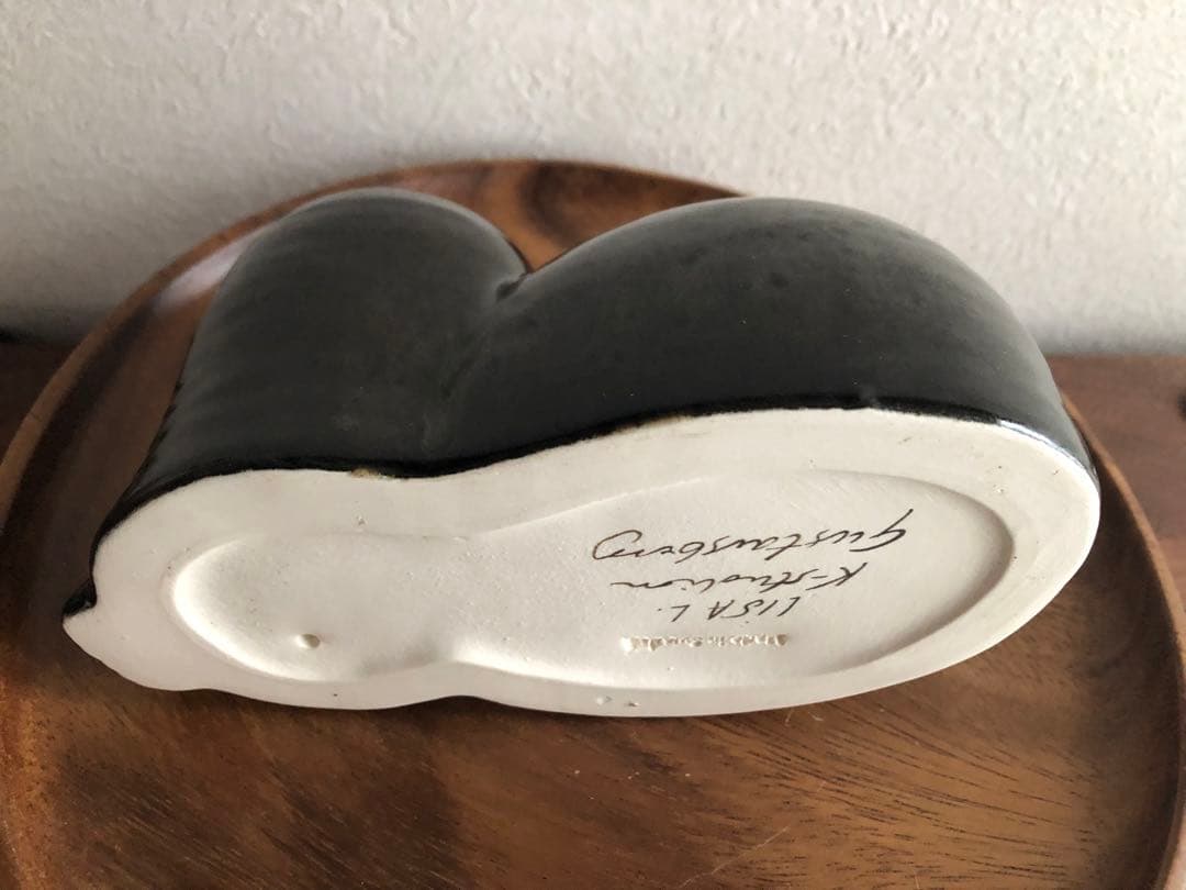 ★入手困難！！★リサラーソンのマイ★ブラック艶ありの可愛い子です！！★