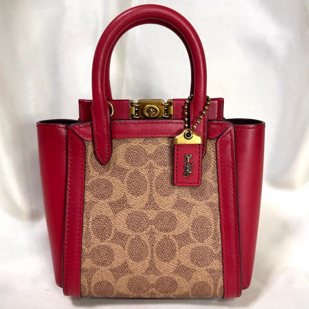 COACH コーチ　トループトート16 2wayショルダーバック　未使用に近い