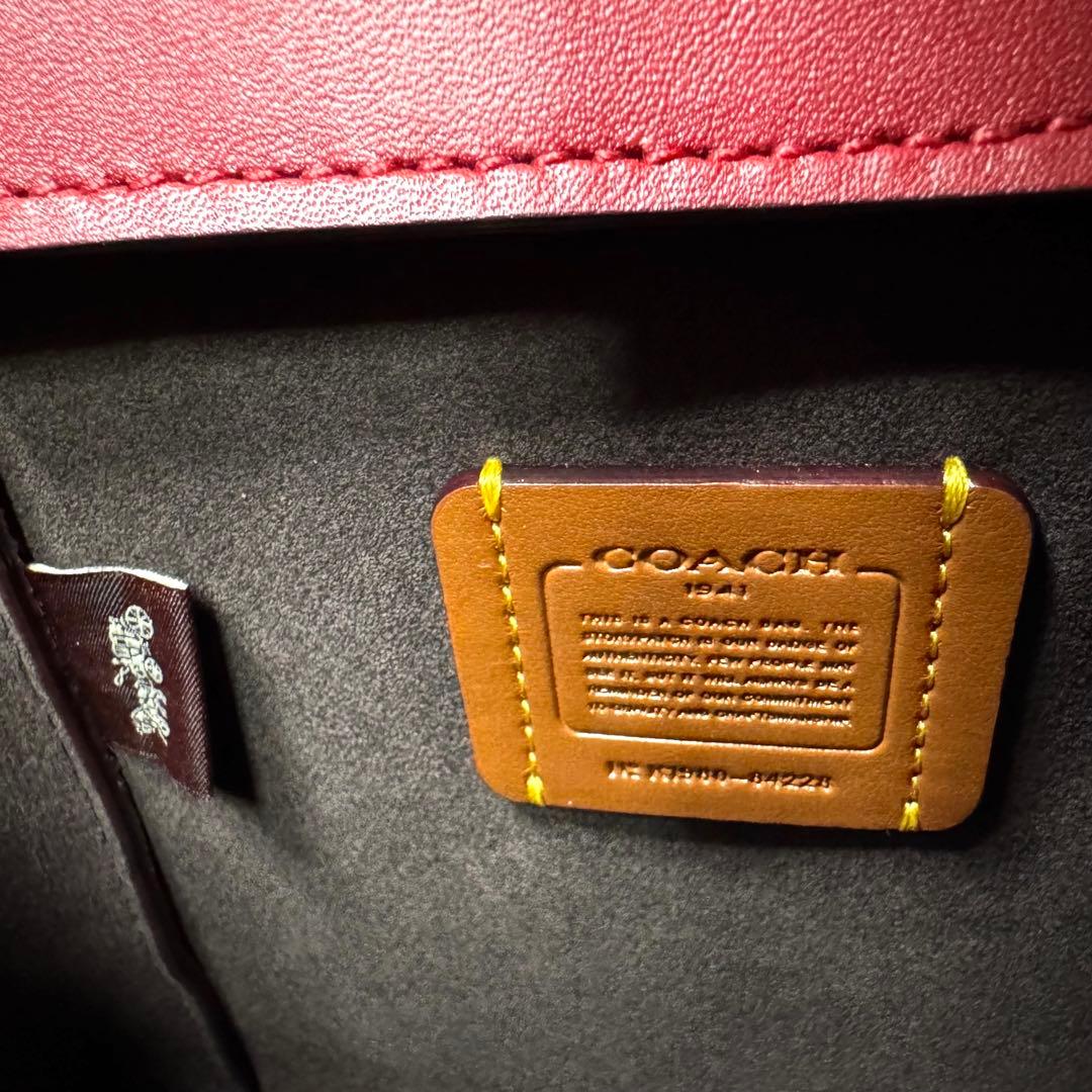 COACH コーチ　トループトート16 2wayショルダーバック　未使用に近い