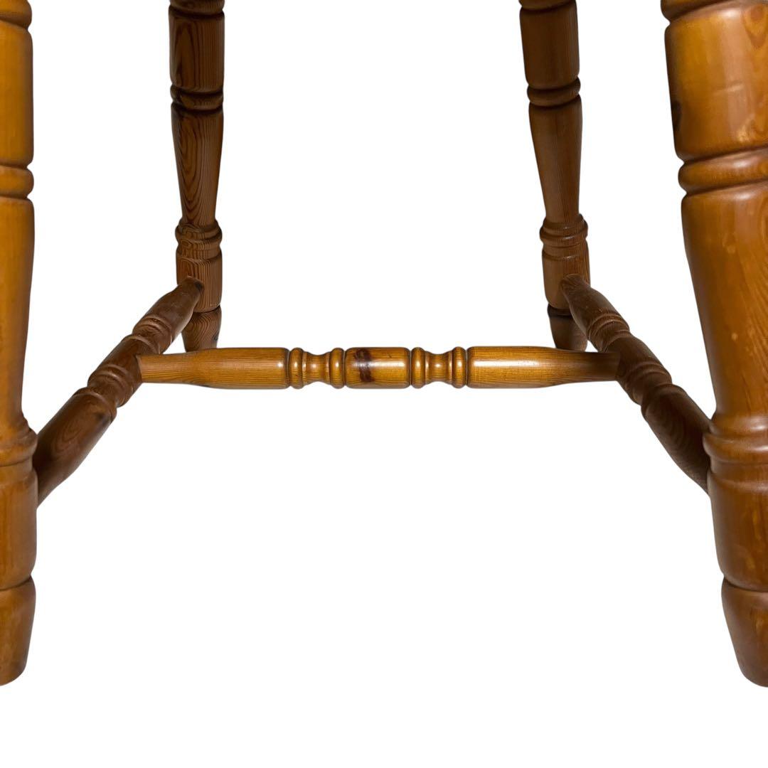 ウィンザーチェア　ダイニングチェア カントリー調　パイン材 2脚　セット