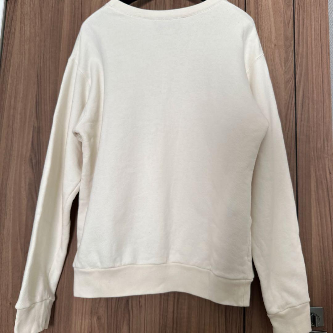 美品⭐︎GUCCI スウェット　トレーナー　ホワイト　S レディース　パーカー